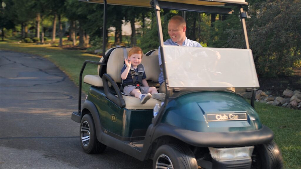 Lil Caddie Child Harness Golf Cart