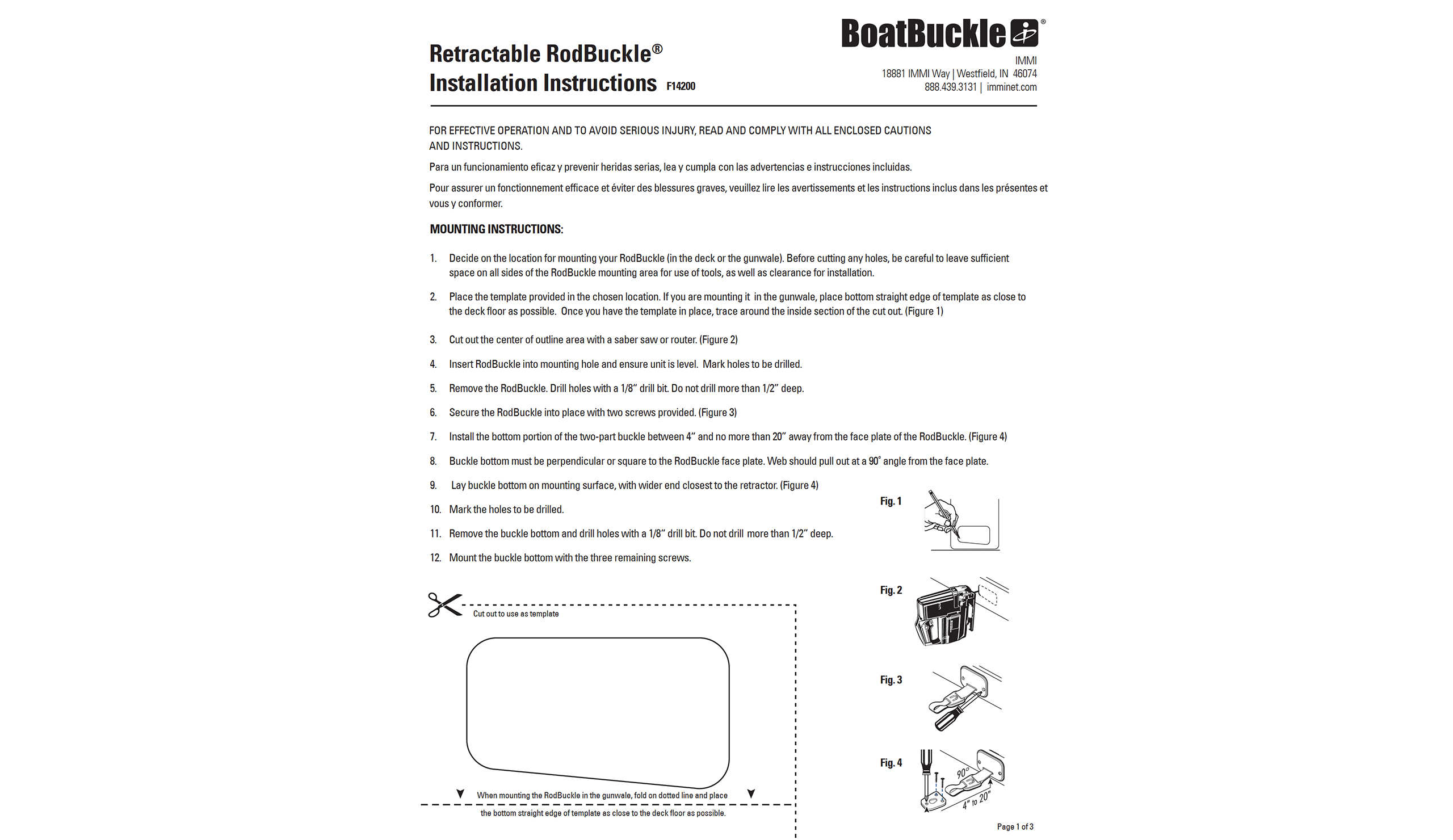 RodBuckle Retractable Rod Hold-Down System