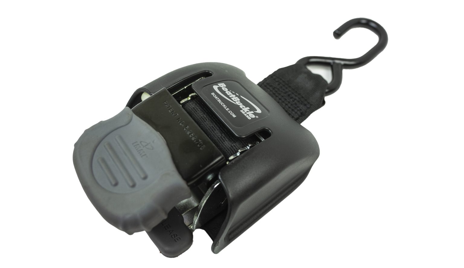 BoatBuckle Retractable Ratcheting Bow Tie-Down - BuyIMMI - Modular Retractable Lacing Bow For Travel